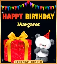 GIF Happy Birthday Margaret